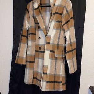 Plaid Coat